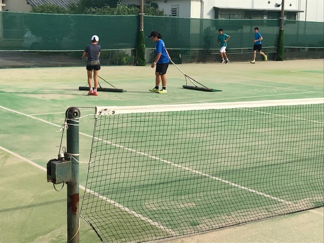テニス部 新入部員が来ました 城南静岡高等学校 中学校