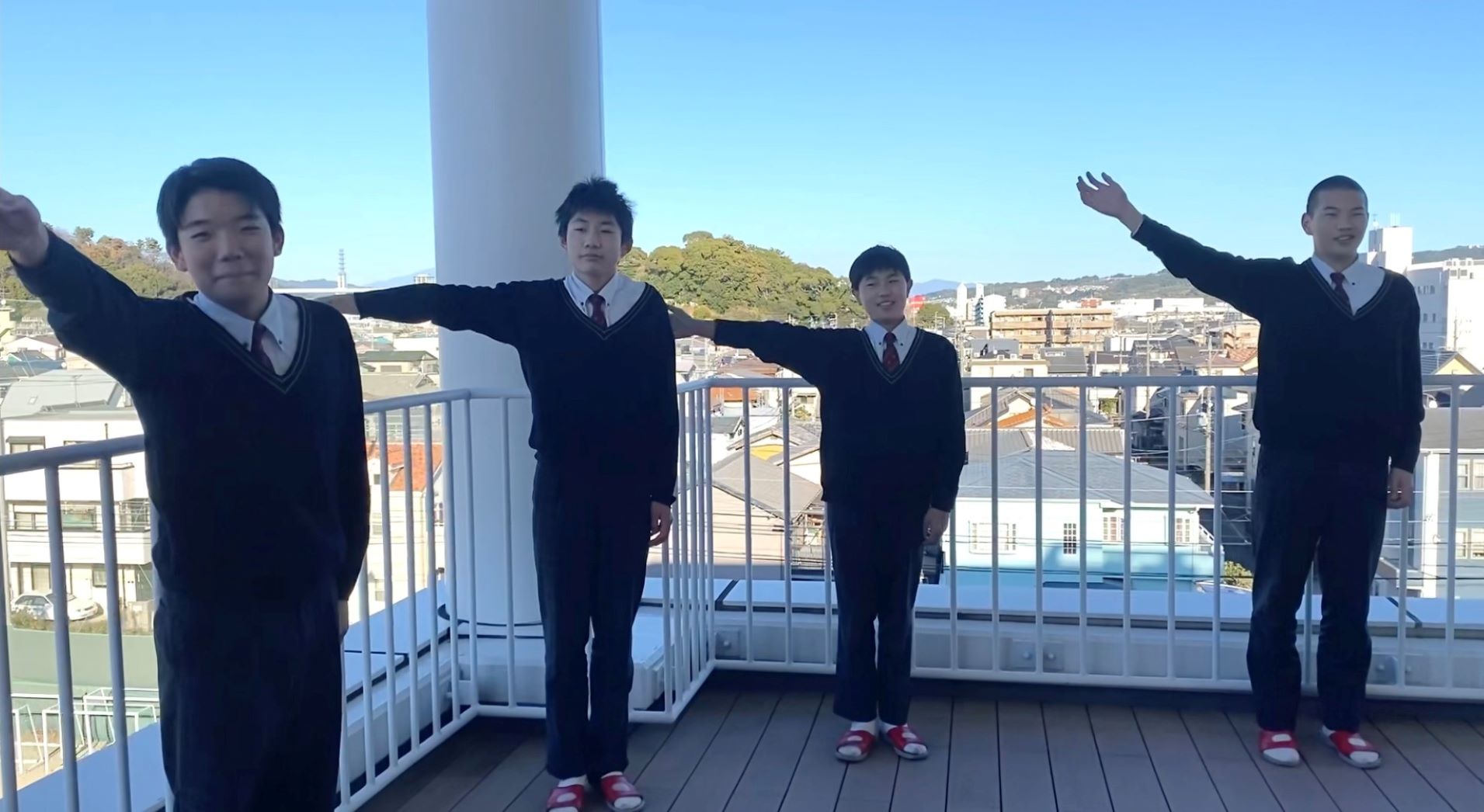 中学生有志 嵐 カイト 歌唱動画撮影 城南静岡高等学校 中学校